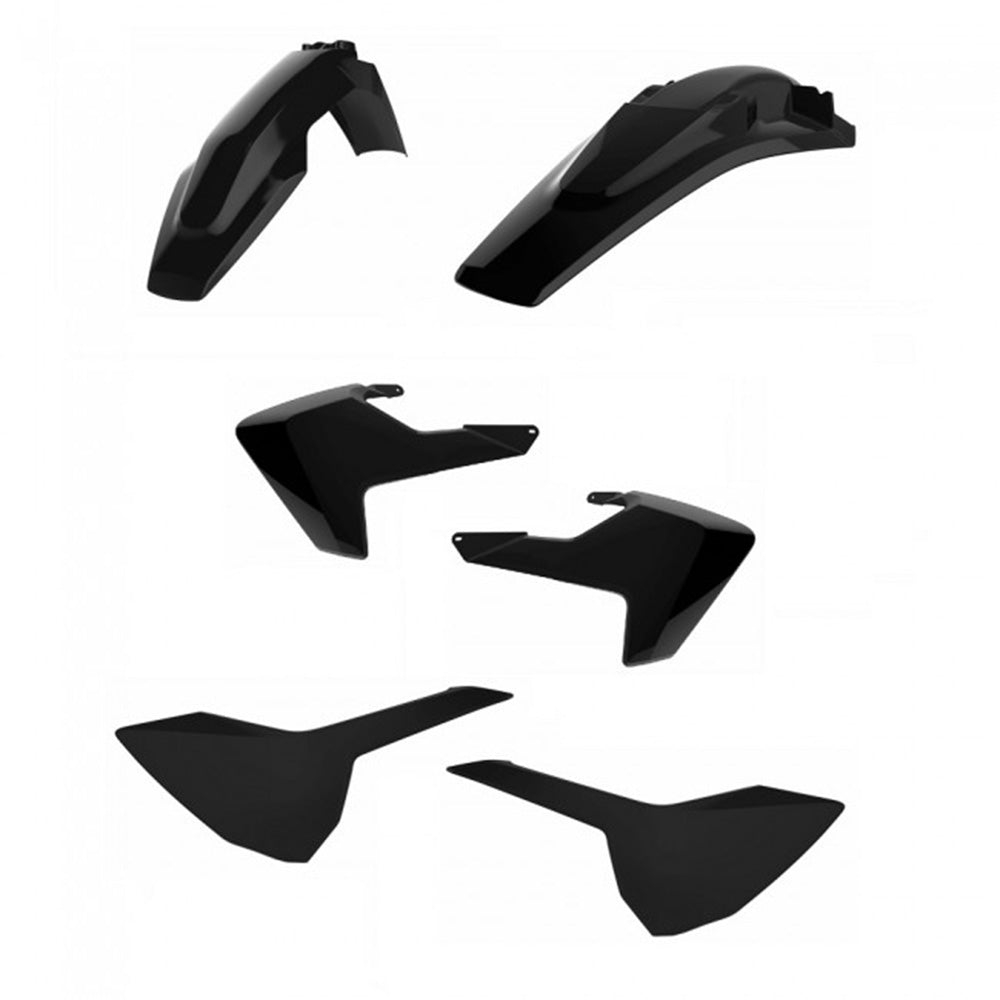 Polisport Enduro Standard Box Kit For Husqvarna TE 125 Black 2017-2018